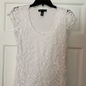 I.N.C. International Concepts White Top, Petite Medium.